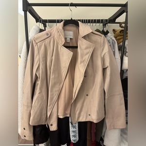 Hinge 100% Leather Jacket Size XS